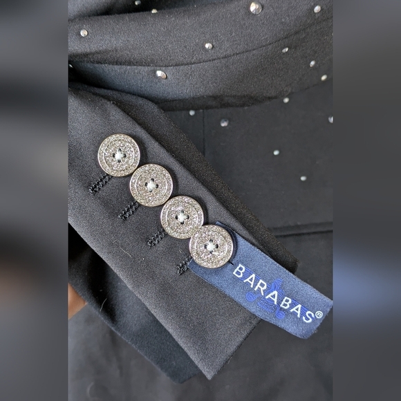 BARABAS Splendor Case Blazer, Black w/Silver Studs, XL - Picture 10 of 14